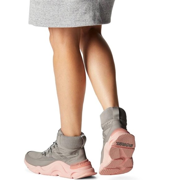 NWT Sorel Kinetic RNEGD Sport Boots - Waterproof, Insulated - Pink & Grey - Picture 8 of 8